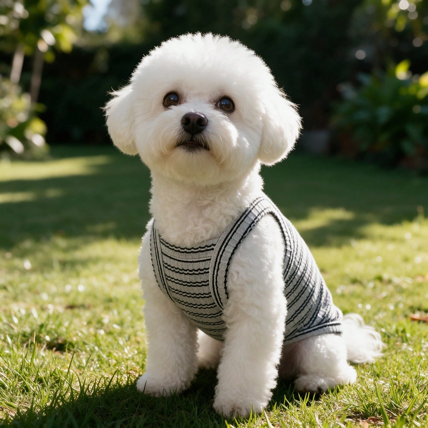 1PC Striped Ribbed Dog Tank To - Tank Top Ribbed 评论和价格