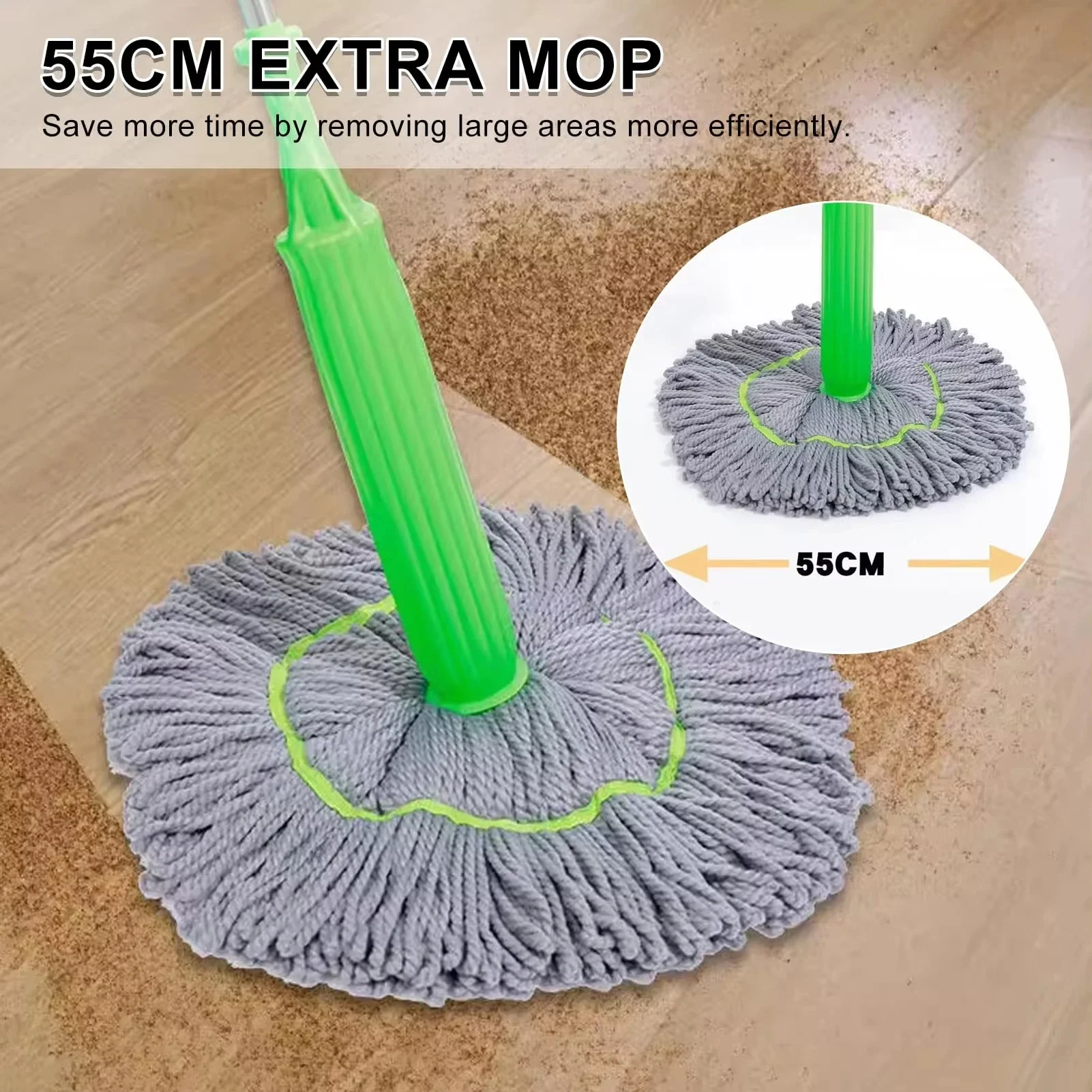 New Bamboo Fiber Sleeve Mop 2  - Bamboo Fiber Trunk 评论和价格