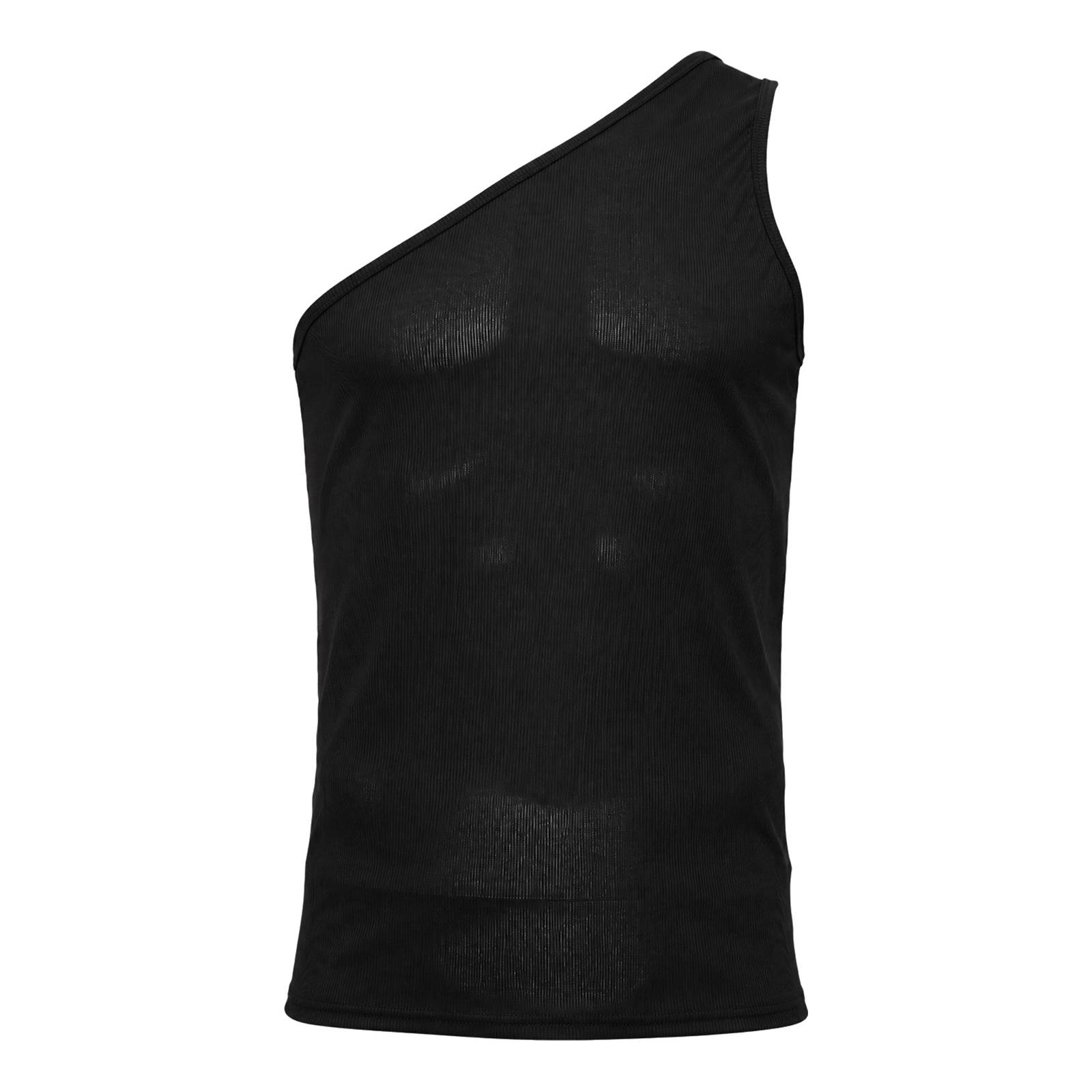 Men Asymmetrical One-shoulder  - Tank Top Ribbed 评论和价格